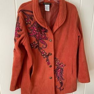 Bob Mackie fleece